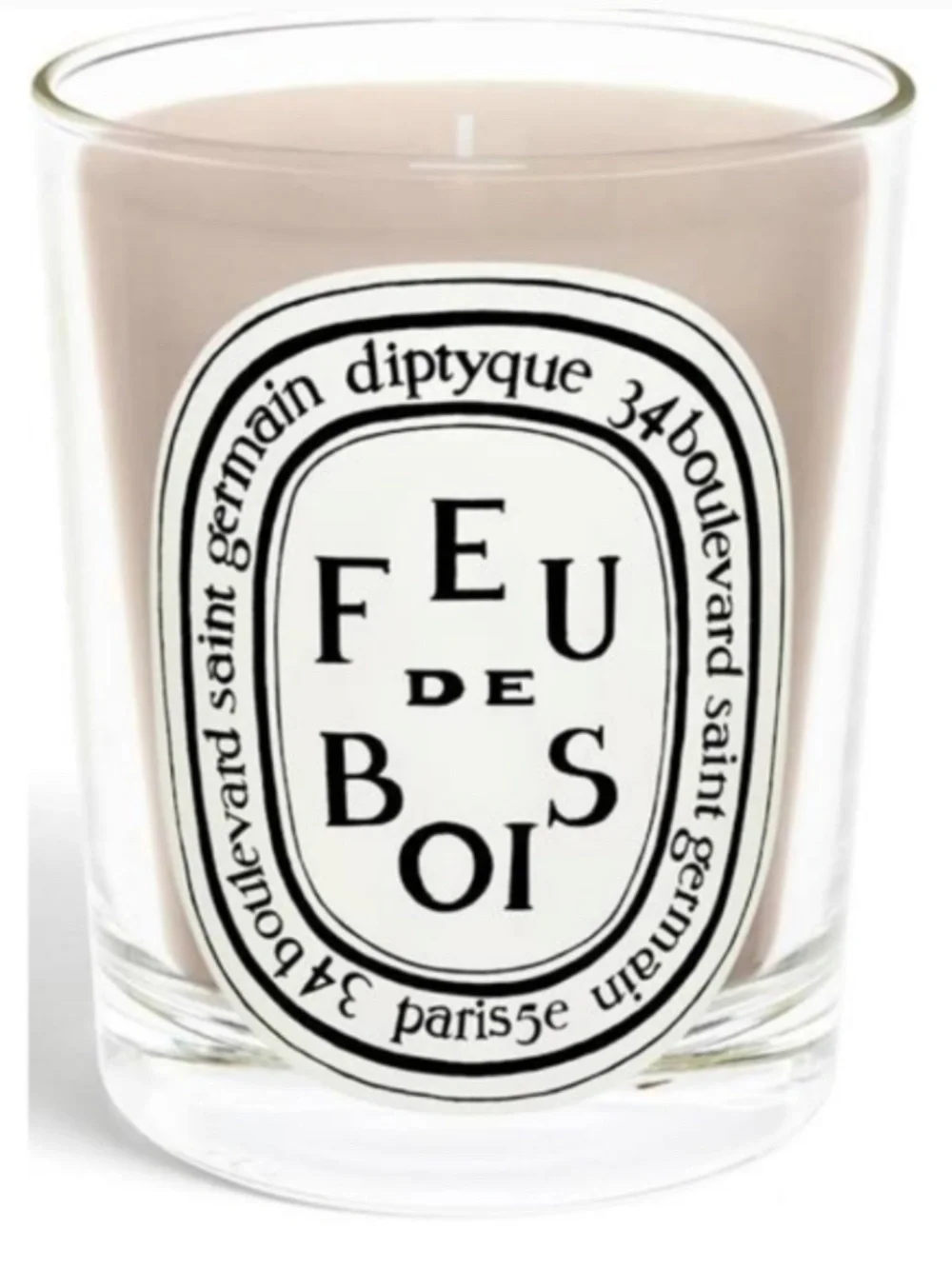 Diptyque Paris Feu de Bois (Wood Fire) Bougie Parfumee Candle 35g